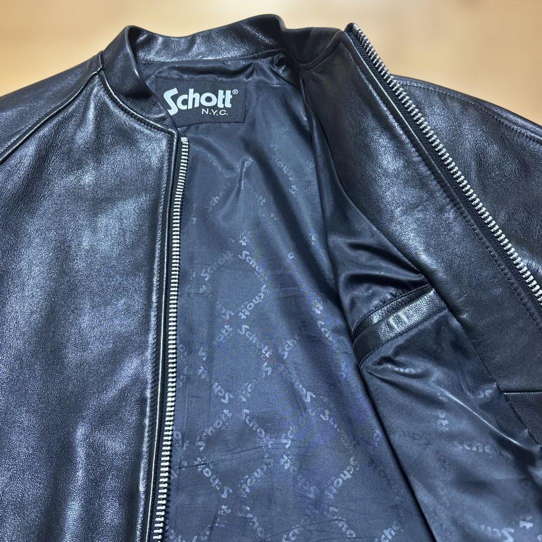 Schott｜本革シングルライダースジャケット