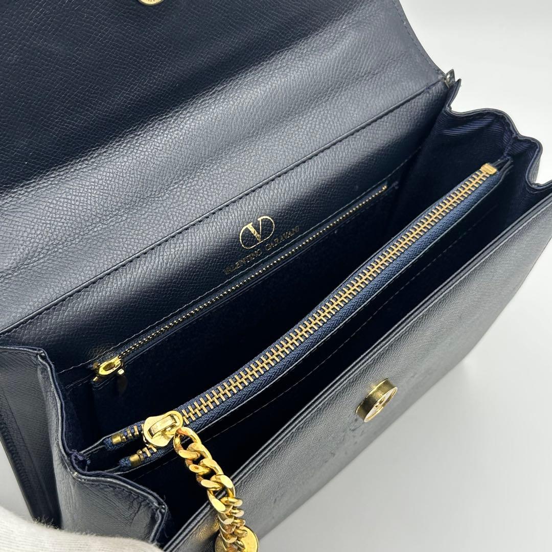 ヴァレンティノ ガラヴァーニ 2way ハンドバッグ レザー