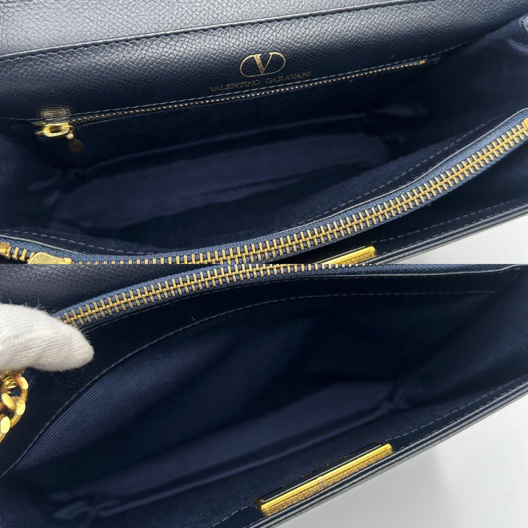 ヴァレンティノ ガラヴァーニ 2way ハンドバッグ レザー