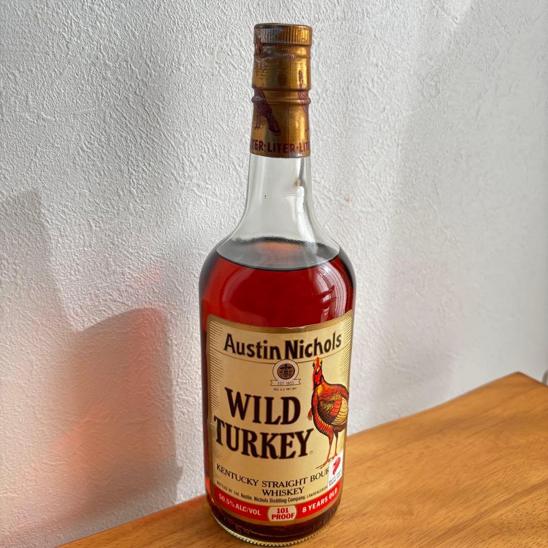 古酒 WILD TURKEY 101Proof 8YearsOld 1L 箱無し