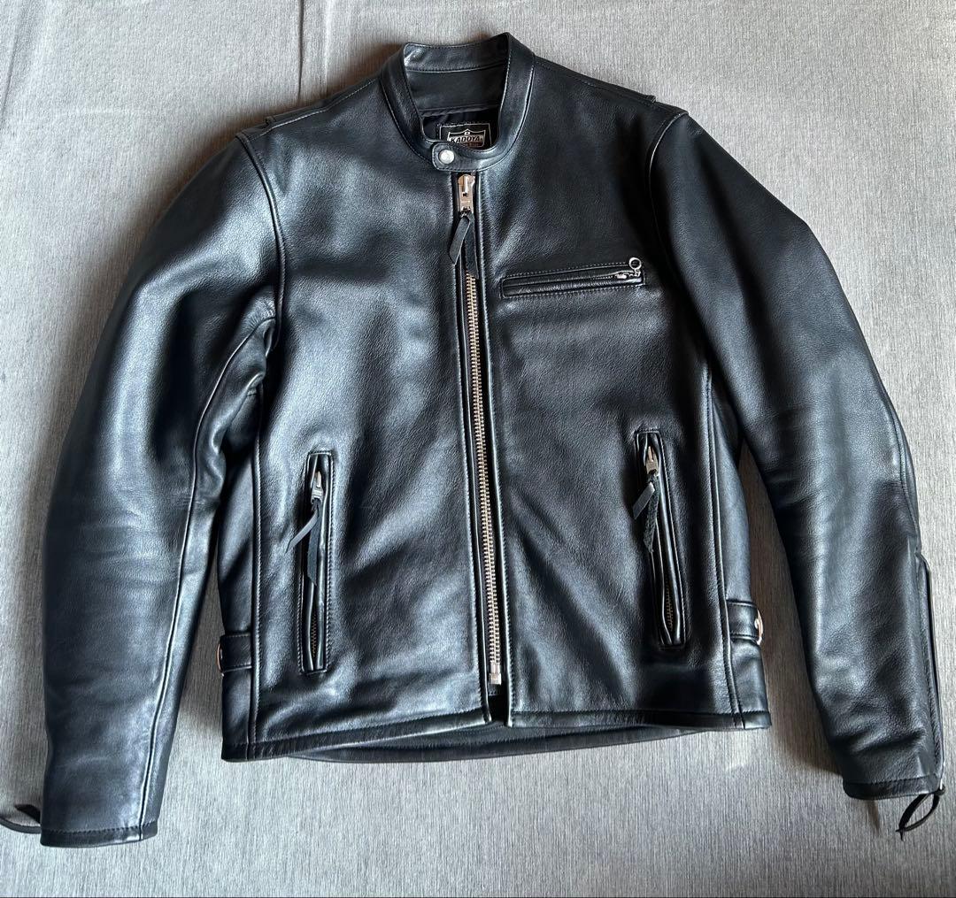 カドヤ(KADOYA)K'S LEATHER FPS-2-SFTレザーシングルL