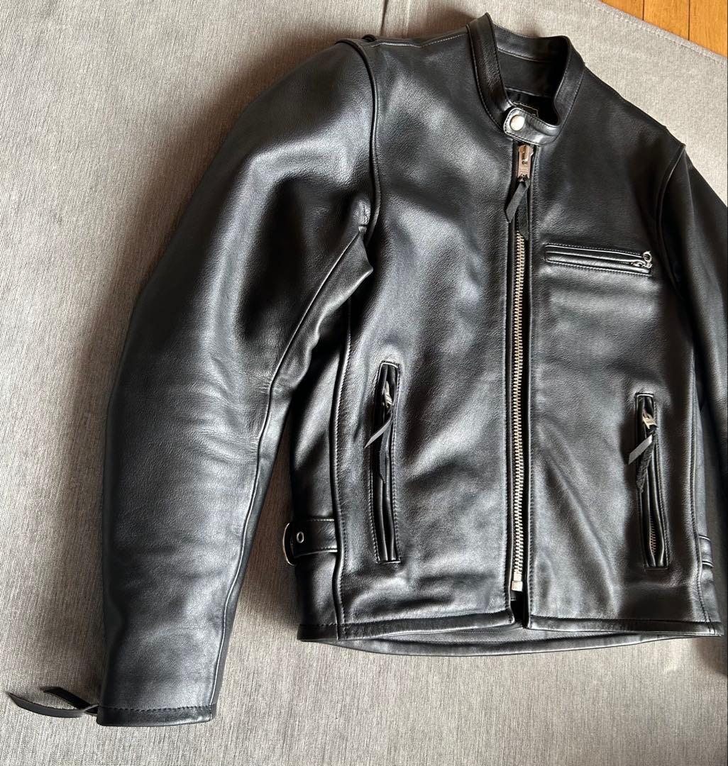 カドヤ(KADOYA)K'S LEATHER FPS-2-SFTレザーシングルL