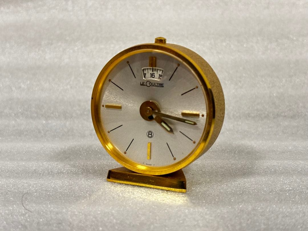 Jaeger-LeCoultre アラームクロック ヴィンテージ 置時計 手巻き