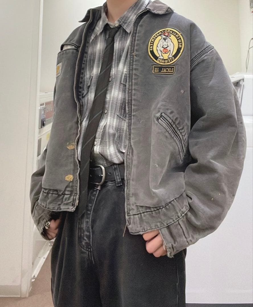 Carhartt グレー ジャケット Lサイズ