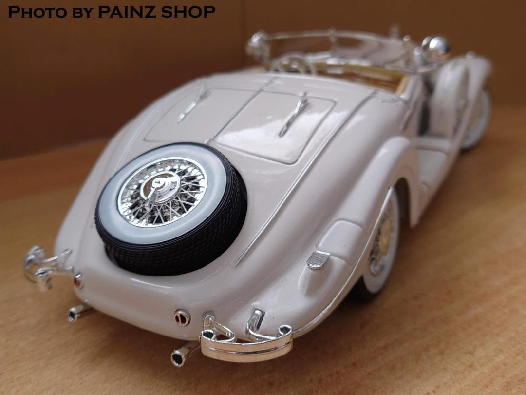 1/18 メルセデスベンツ500K 白 Specialroadster1936