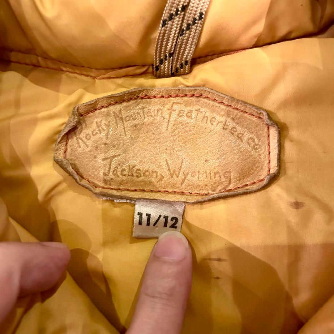 70s USA製 ROCKYMOUNTAIN ロッキーマウンテン ダウン ベスト