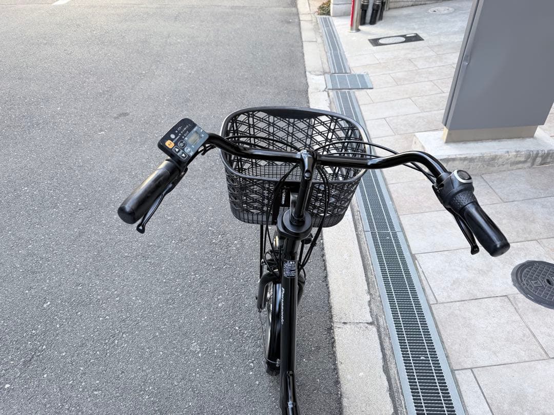 大阪府　パナソニック 電動アシスト自転車 チャイルドシート付き