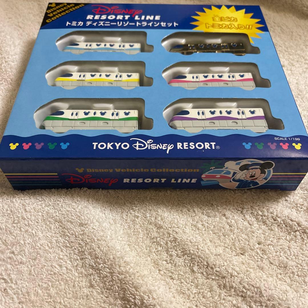 東京ディズニーランド　トミカ　ディズニーリゾートラインセット