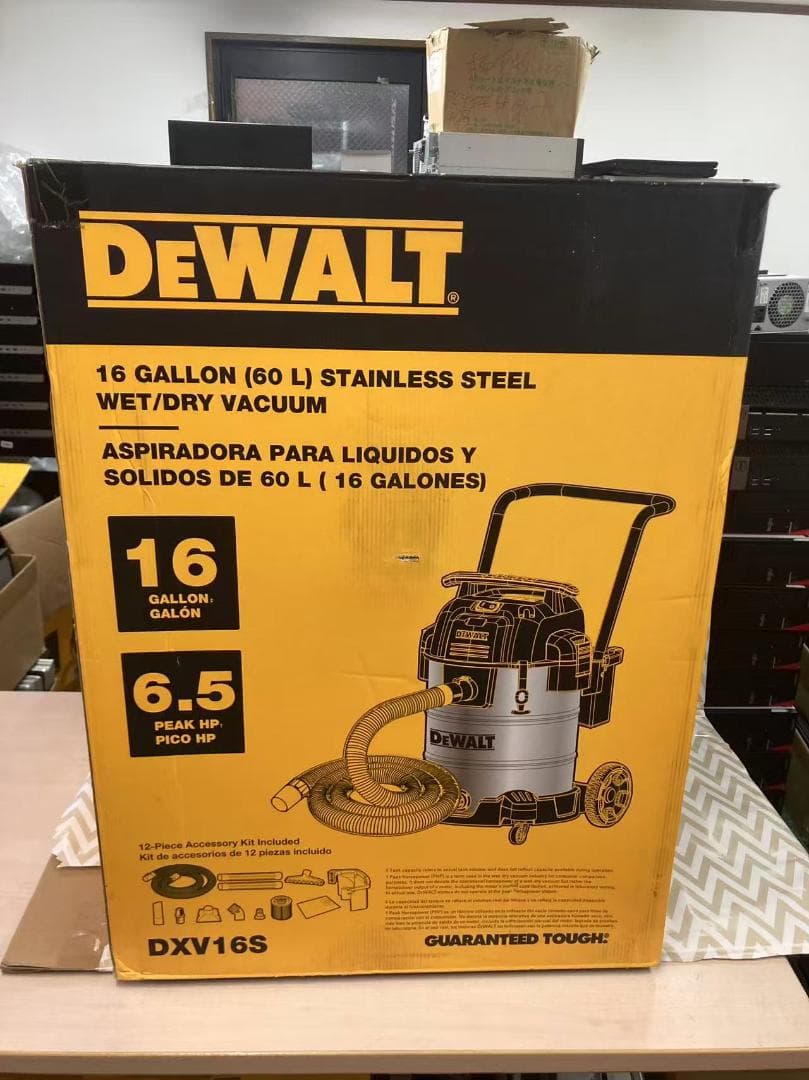 す*や様 DEWALT 有ウェット ドライ掃除機 DXV16S 16ガロン