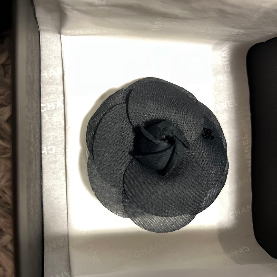 お値下げ❗️新品❗️CHANEL シャネル　ココマーク　カメリア　シフォン　ブローチ