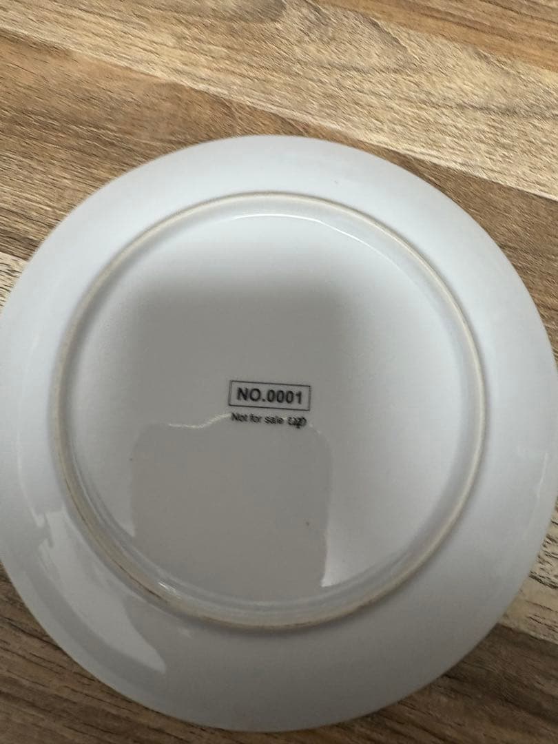 【激レア】ナイトメア10thANNIVERSARYプレートNo.0001