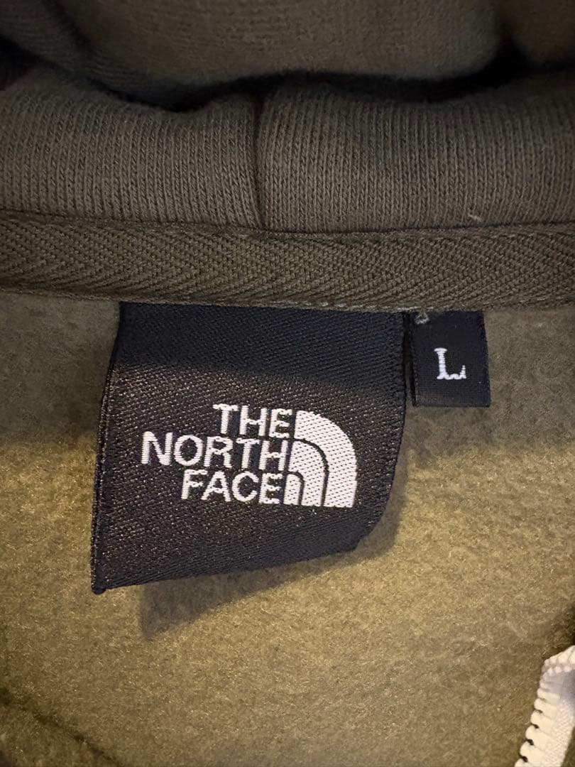 THE NORTH FACE オリーブ フルジップフーディ Lサイズ