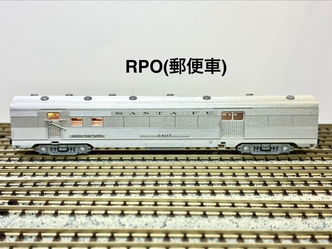 秘・埋蔵品 ”コルゲート客車8両“＆牽引機”PA-1/PB-1“、フル編成モデル