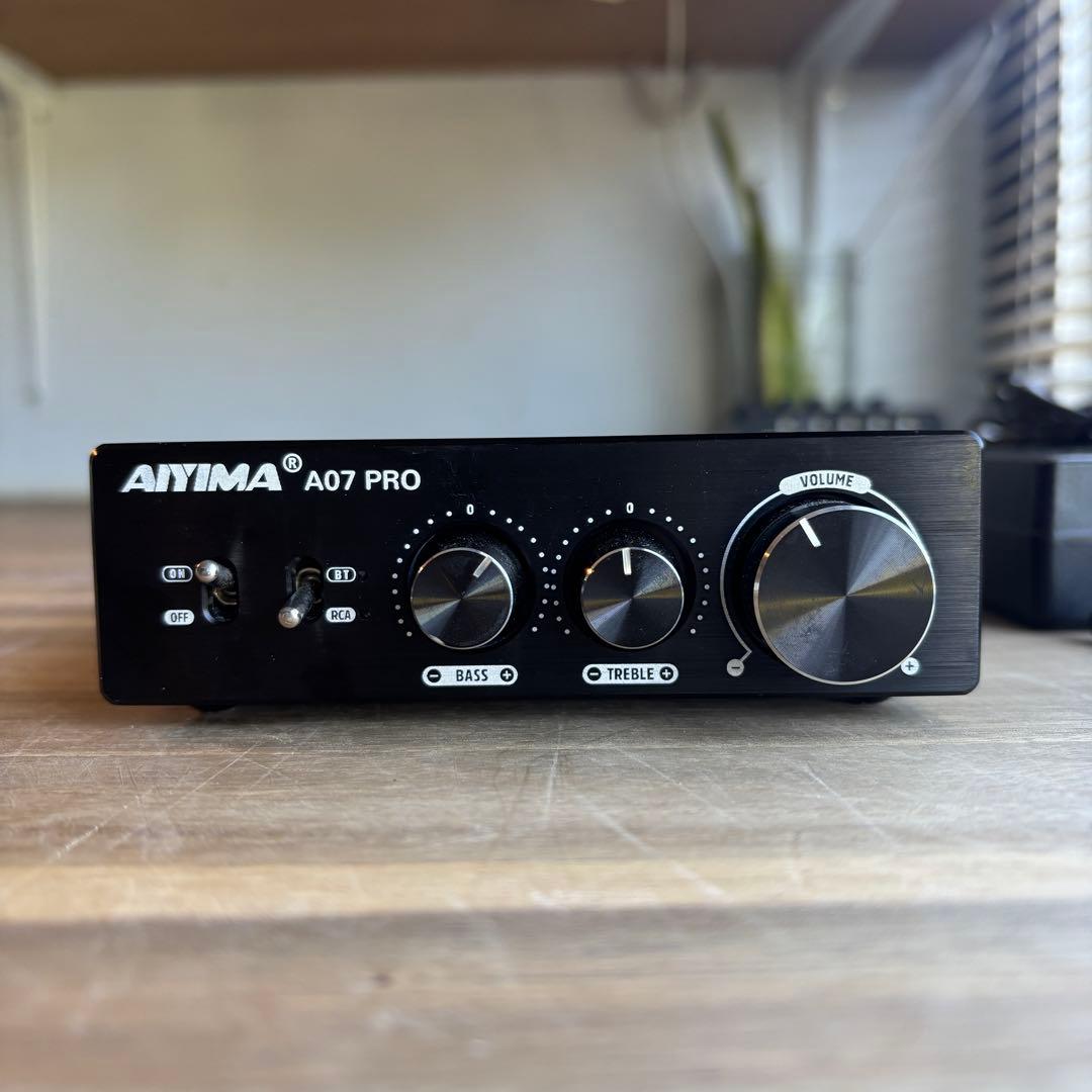 Aiyima A07 PRO パワーアンプ 2x300W デジタルアンプ