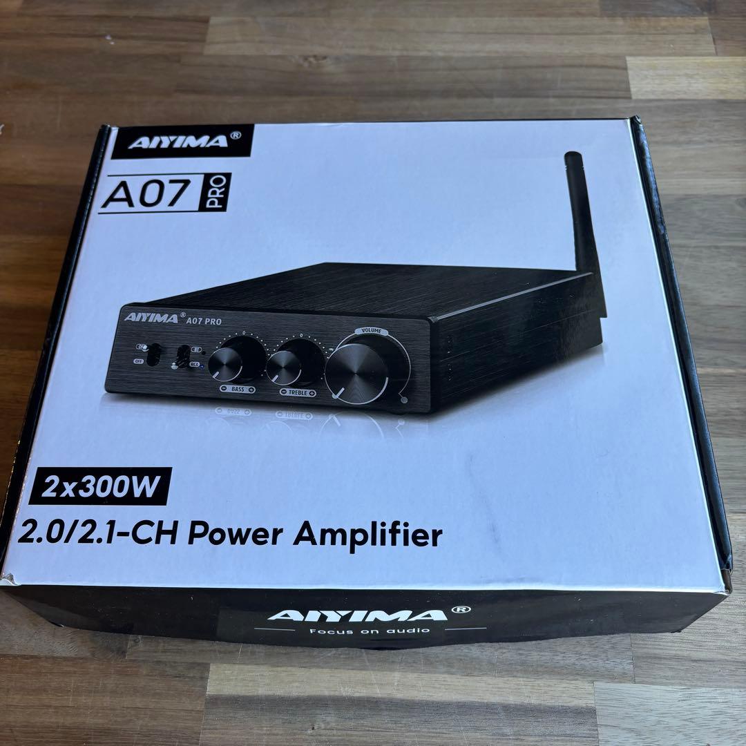 Aiyima A07 PRO パワーアンプ 2x300W デジタルアンプ