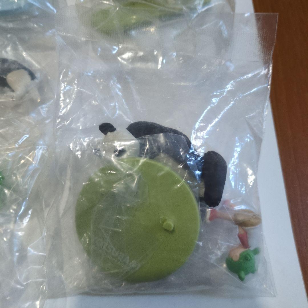 よつばと　しろとくろのどうぶつ　フィギュア　８点セット