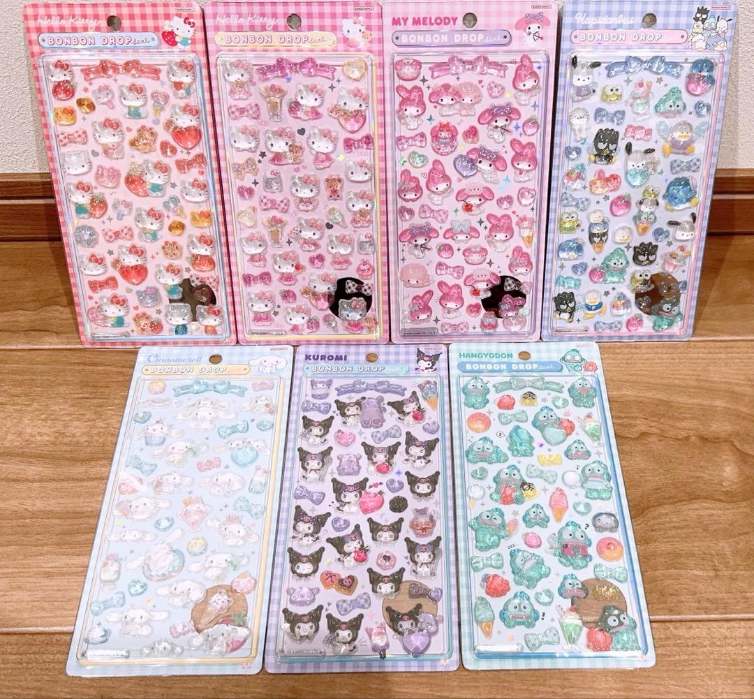 【正規品】サンリオ第二弾　ボンボンドロップシール