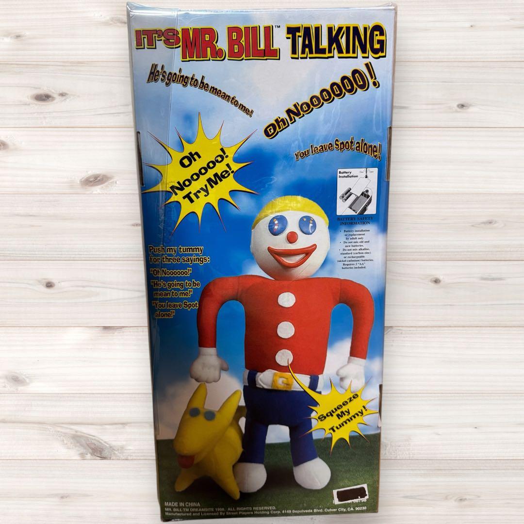 Mr. Bill トーキングドール Mr.ビル サタデーナイトライブ フィギュア