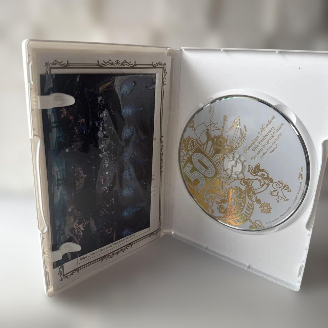 THE ALFEE 50周年プレミアムメンバー 記念DVD &記念トレー