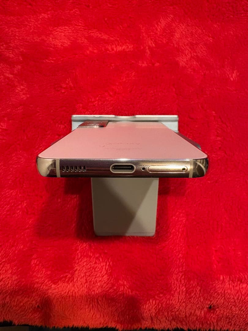 au版Galaxy S22 PinkGold 228GB 付属品完備