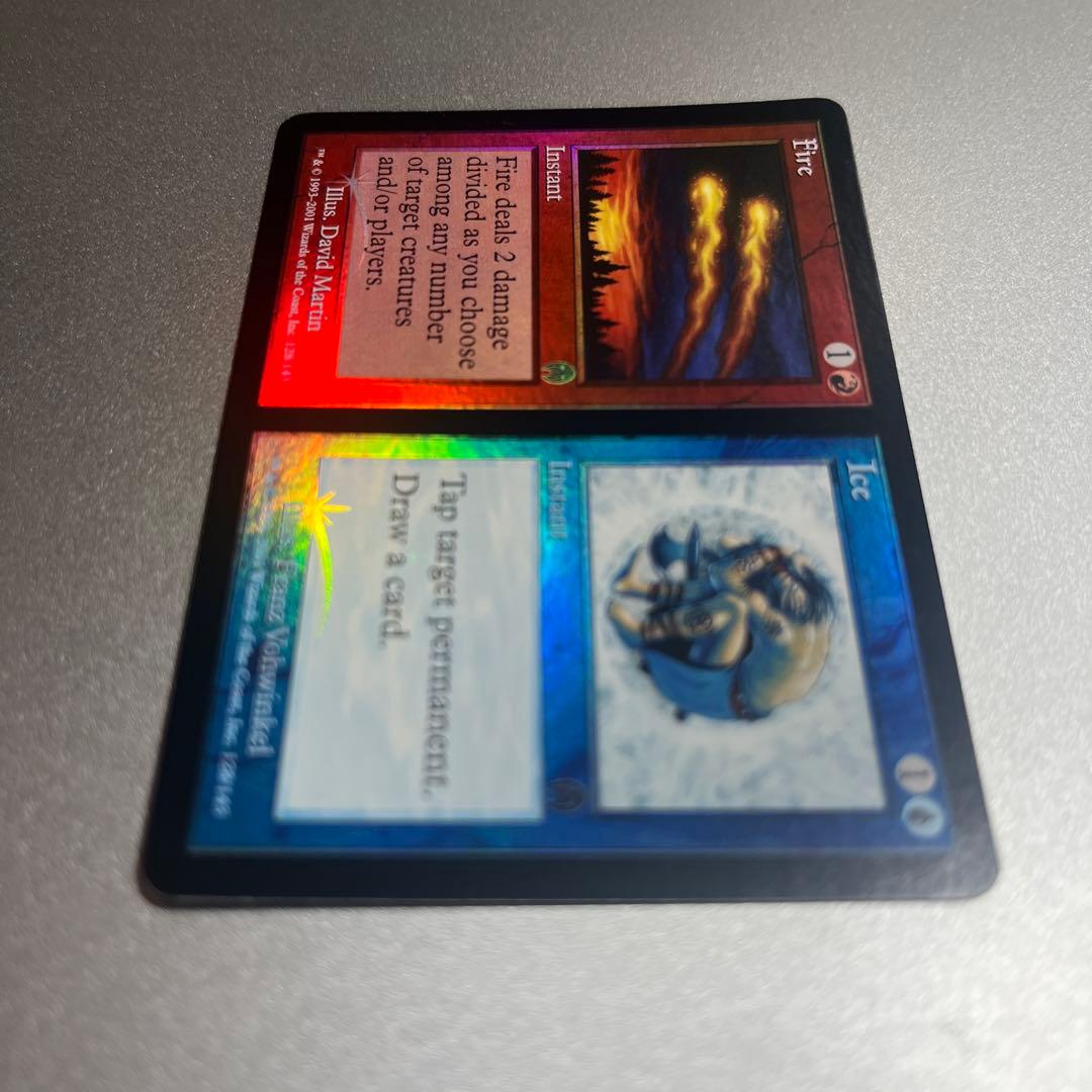 ②MTG foil 《火+氷/Fire+Ice》[APC]英語