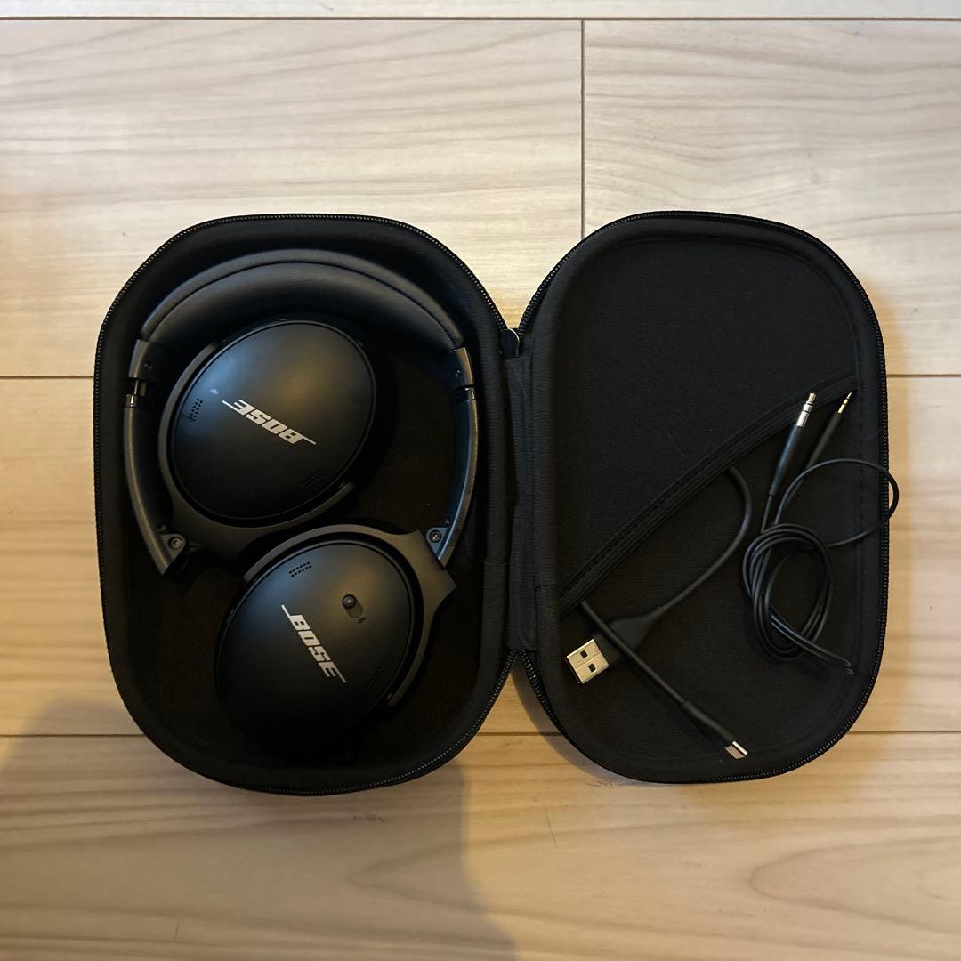 Boseワイヤレスヘッドホン QuietComfort45 QC45 ケース付き