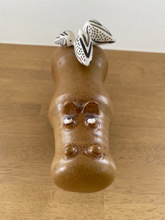 リサラーソン カバと小鳥 Lisa Larson