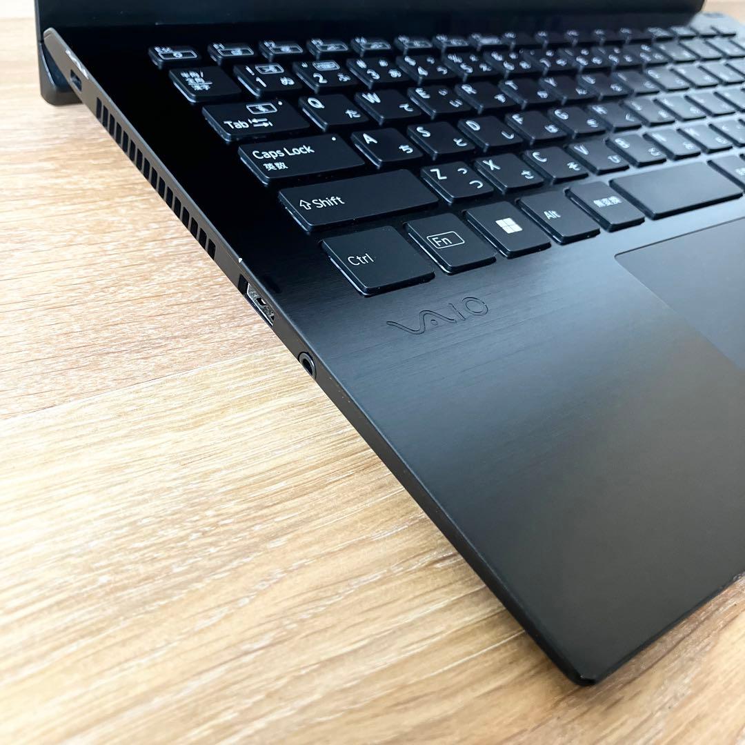 バッテリー良好/32G/VAIO/SSD/Windows11/黒/ノートパソコン