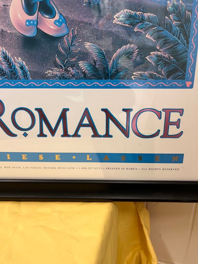 送料込み！巨大　ラッセン　ディズニー　ミッキー　コラボ　ビンテージポスター