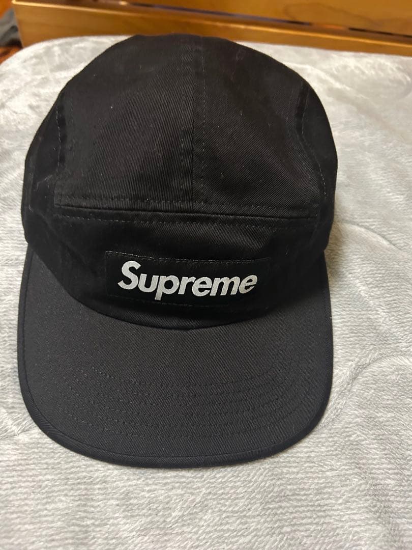 Supreme キャップ 黒