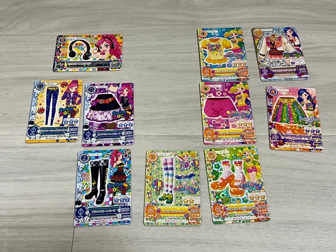 アイカツ　カード　105枚