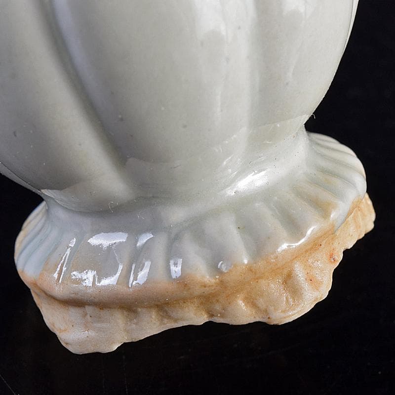 中国　宋代　青白磁　瓜型瓶　一對　M　R8819