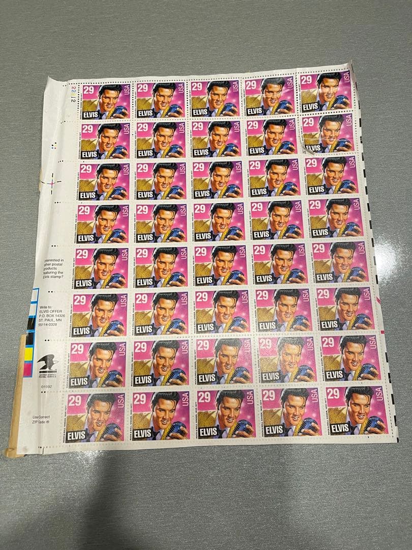 エルヴィス プレスリー まとめ売り 写真 スタンプ 時計 フィルムセル