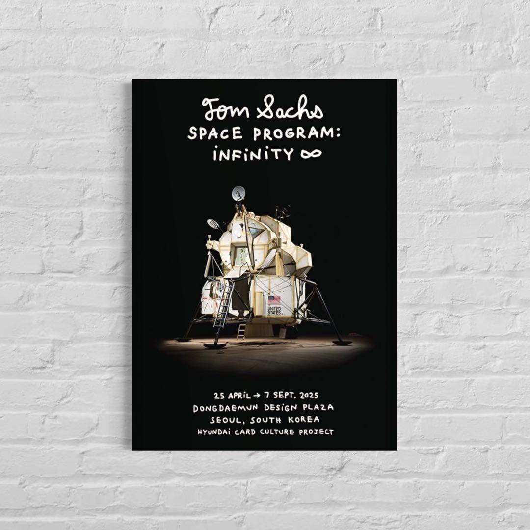 【日本未入荷】トム・サックス　エキシビジョンポスター① tom sacks 韓国