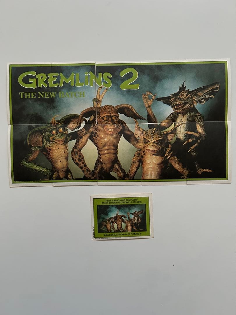 GREMLIN2 GLOSSY CARDS カード グレムリン2 レア　希少