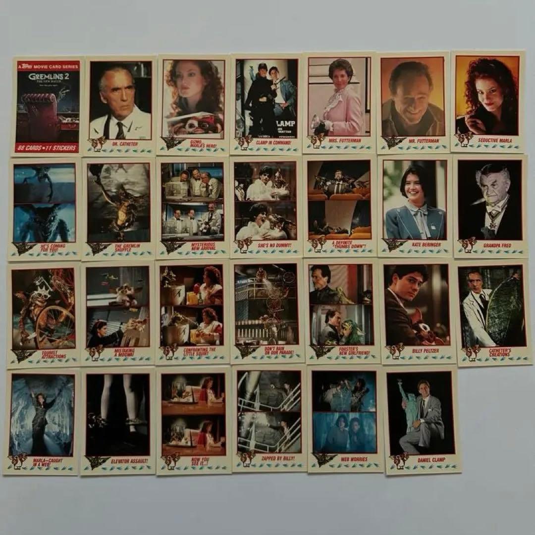 GREMLIN2 GLOSSY CARDS カード グレムリン2 レア　希少