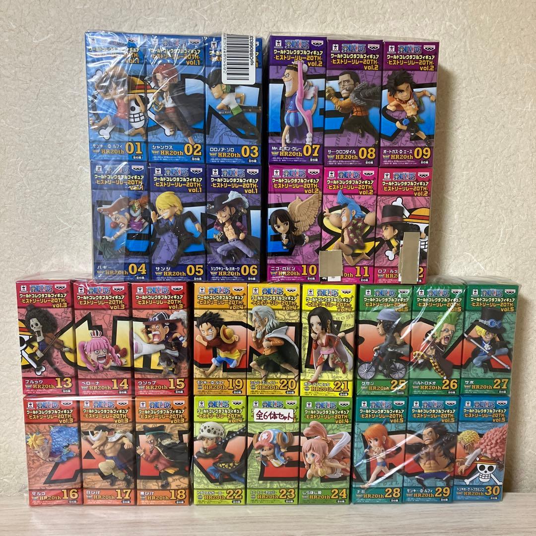 ワールドコレクタブルフィギュア-ヒストリーリレー20TH-