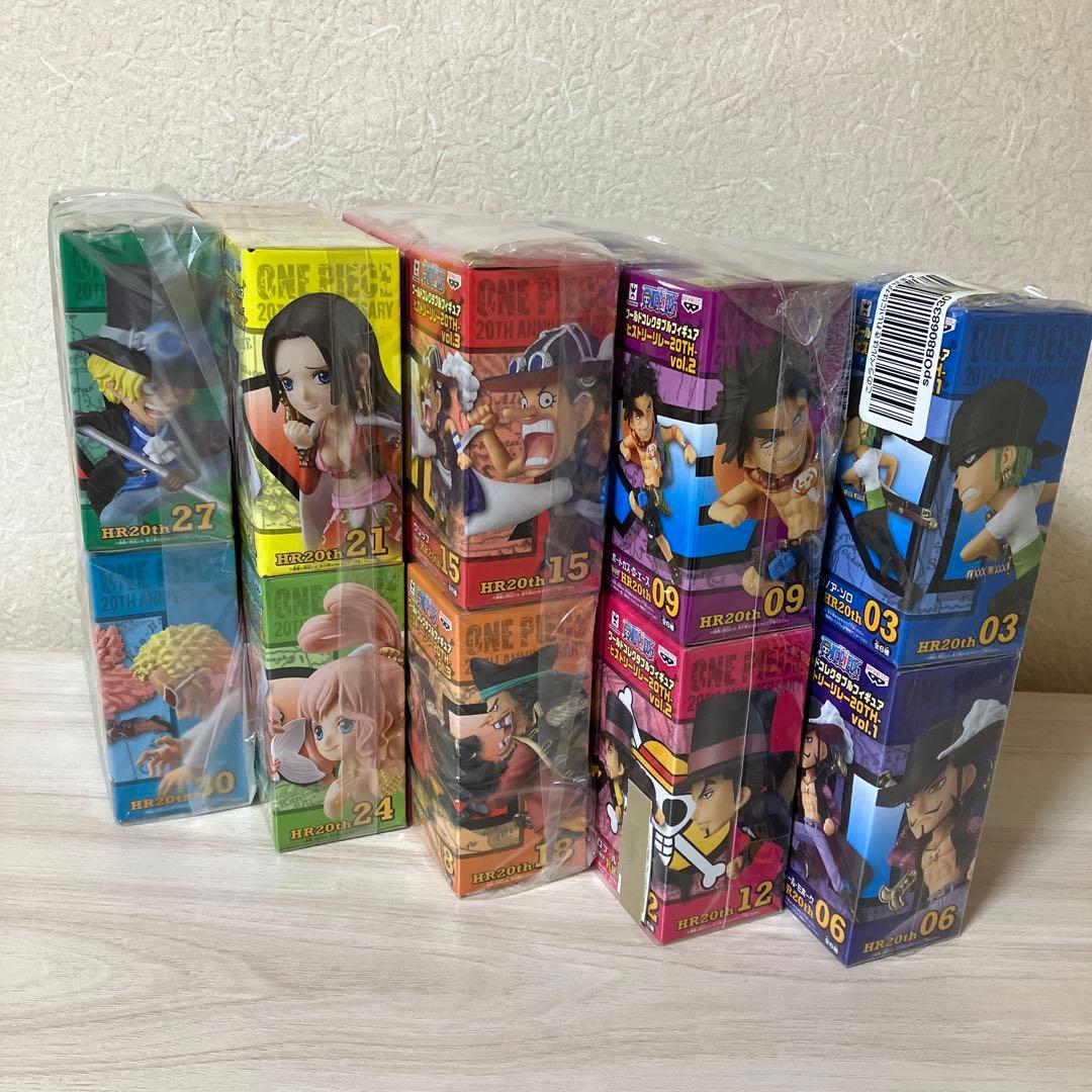 ワールドコレクタブルフィギュア-ヒストリーリレー20TH-