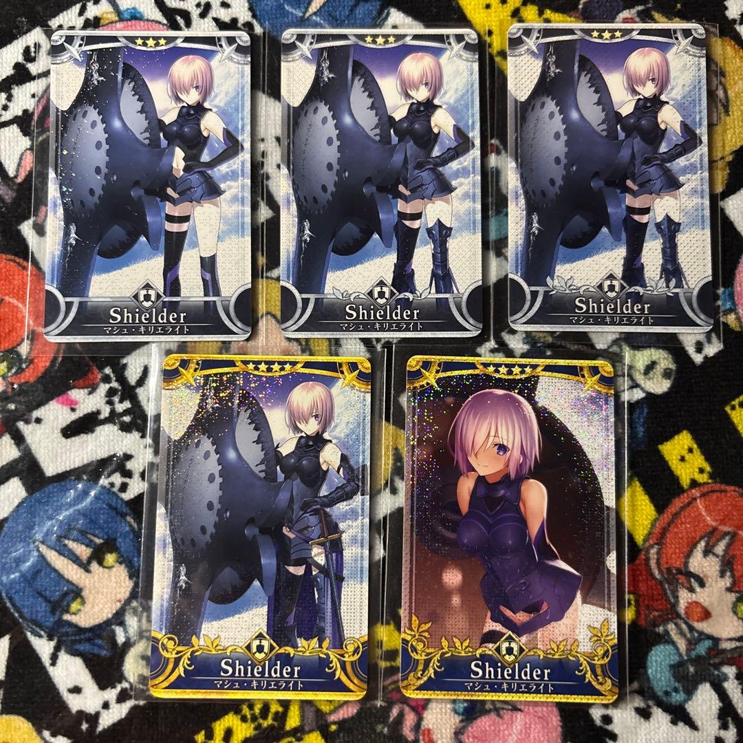 FGOアーケード マシュ ノーマル　フェイタル 再臨コンプリート