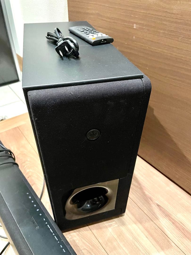 Yamaha コンパクトスピーカー 黒 リモコン付き(非販売品)