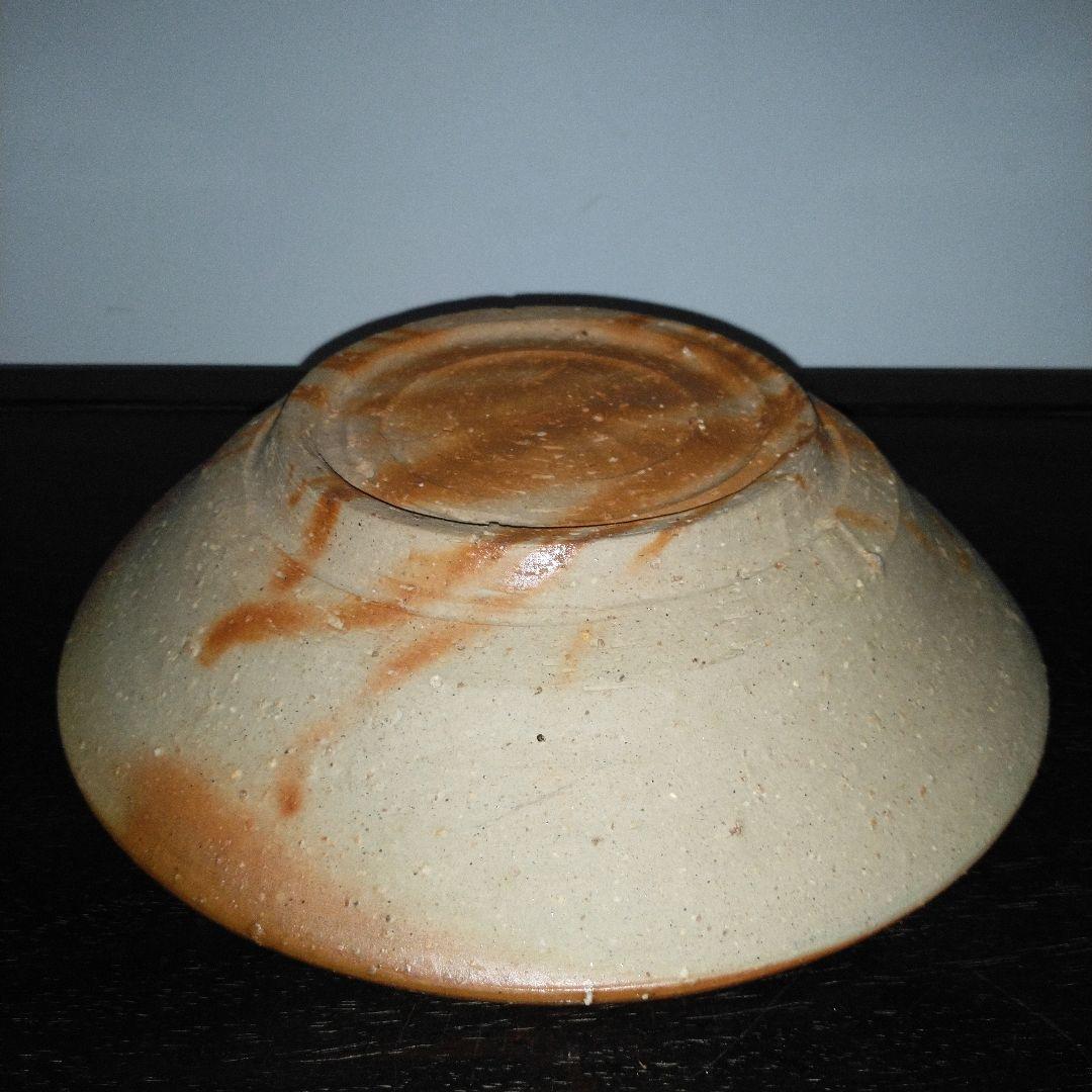 NO545 備前焼の器　人間国宝　伊勢﨑淳　陶印