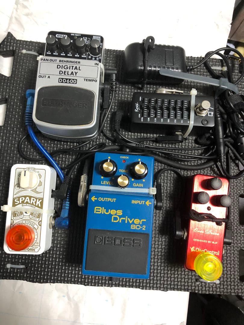 【期間限定値下げ】ギターエフェクター&簡易ボードセット