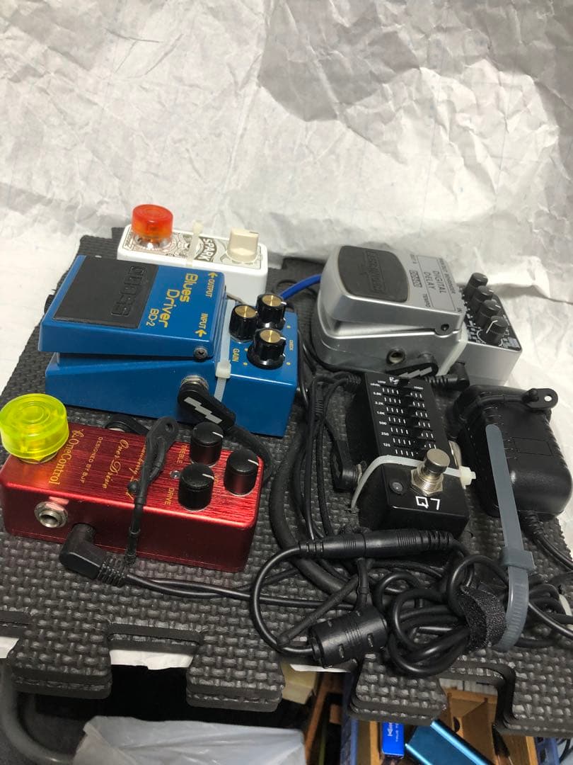 【期間限定値下げ】ギターエフェクター&簡易ボードセット