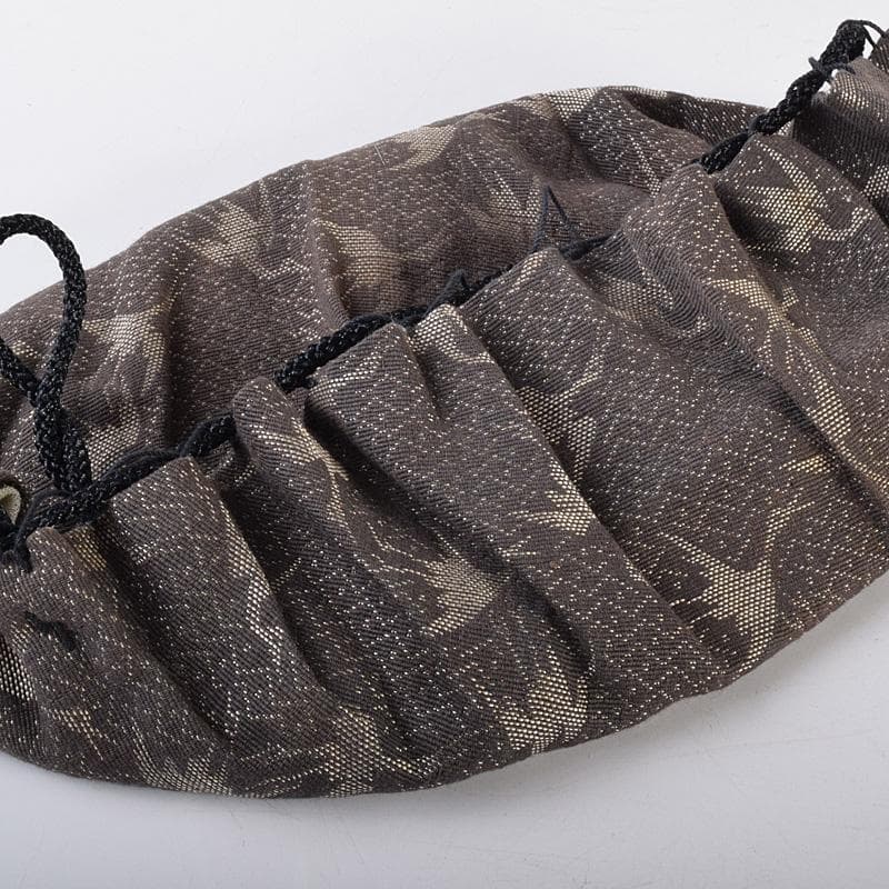 茶道具　聾米造　青木木米作　群仙文茶碗　仕覆付　共箱　V　R7598