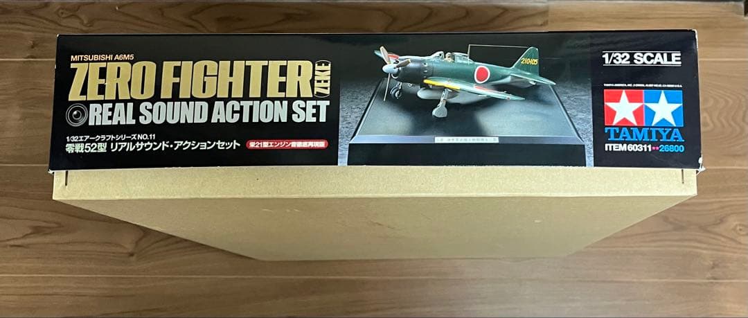 Tamiya リアルサウンドアクションセット 三菱 零式艦上戦闘機五二型 訳あり