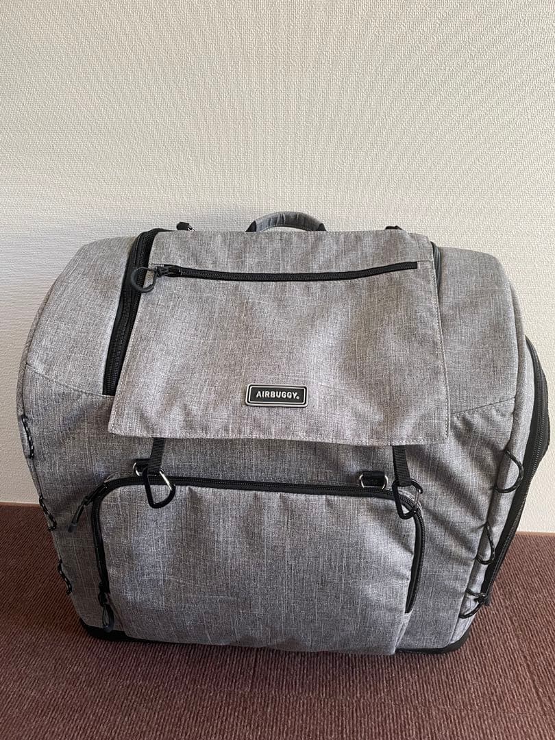 エアバギー　3WAYバッグパック　リュク　ワイドサイズ　クールグレー