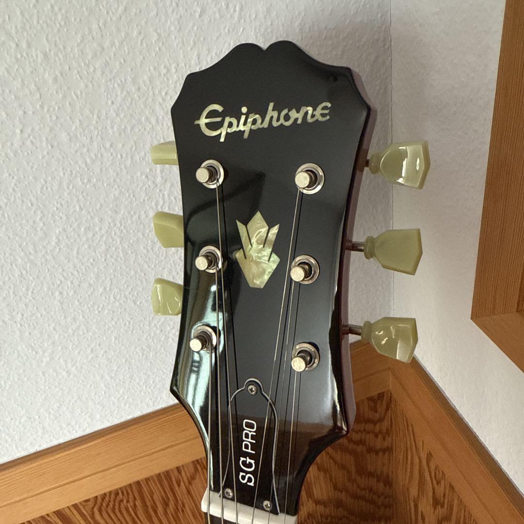 Epiphone SG PRO チェリー 美品 エレキギター