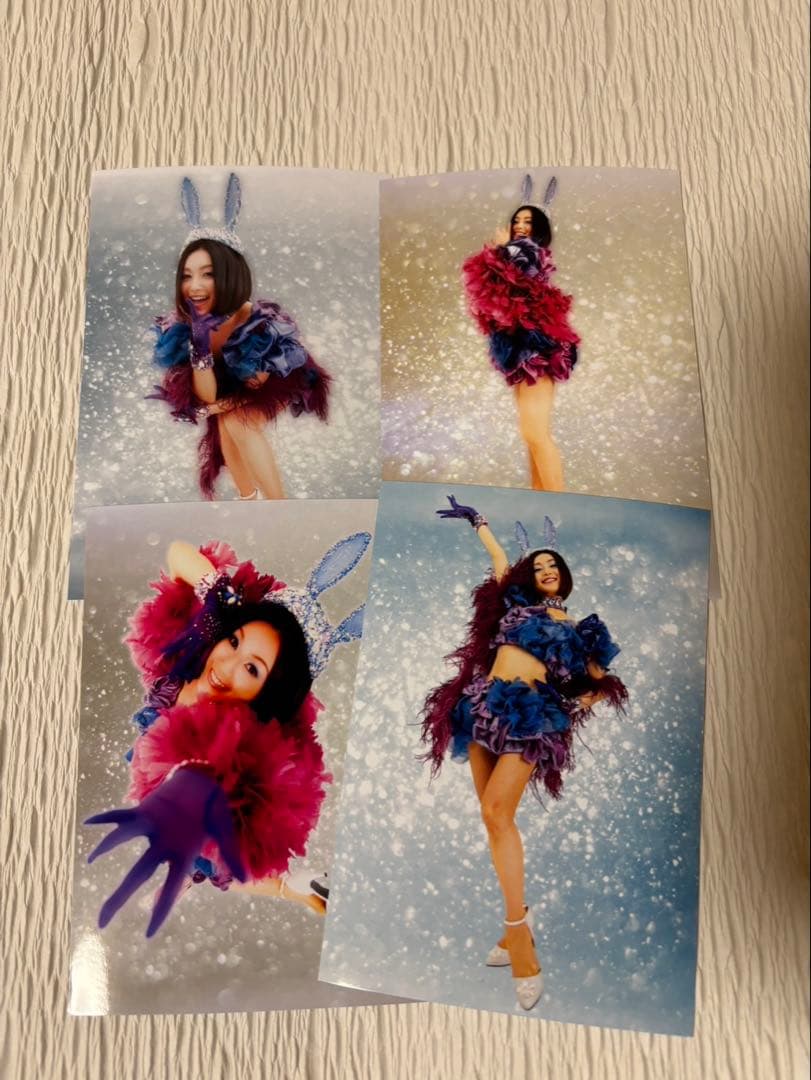 酒井法子ディナーショー直筆サイン入りブロマイドセット⑤ シークレット版