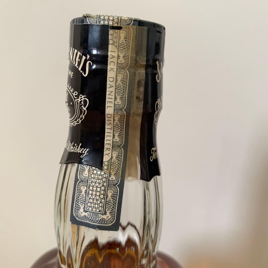 70年代 ジャックダニエル 旧ボトル 750ml 45% 箱付き