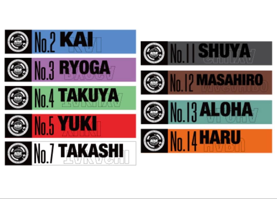 超特急シューヤ タオル